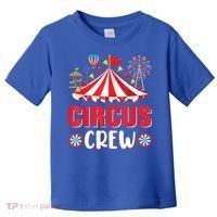 Circus Crew Funny Circus Staff Costume Circus Theme Party Toddler T-Shirt thumb 0
