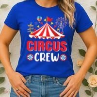 Circus Crew Funny Circus Staff Costume Circus Theme Party Women's T-Shirt thumb 2
