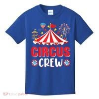 Circus Crew Funny Circus Staff Costume Circus Theme Party Kids T-Shirt thumb 0