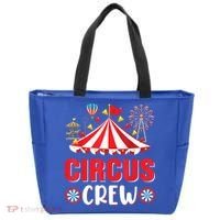 Circus Crew Funny Circus Staff Costume Circus Theme Party Tote Bag thumb 0