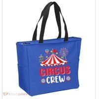 Circus Crew Funny Circus Staff Costume Circus Theme Party Tote Bag thumb 2