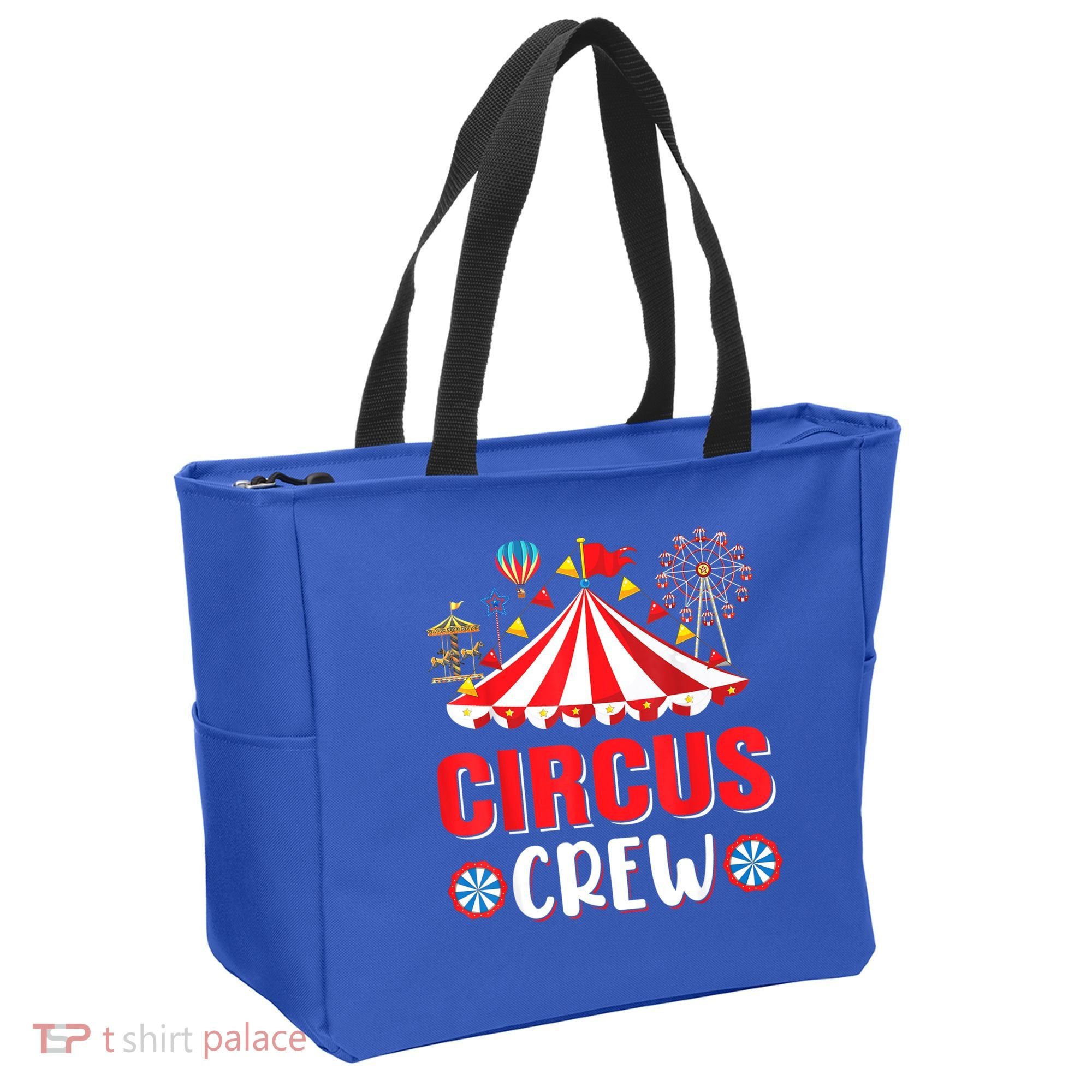 Circus Crew Funny Circus Staff Costume Circus Theme Party Tote Bag