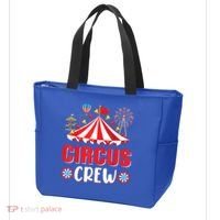 Circus Crew Funny Circus Staff Costume Circus Theme Party Tote Bag thumb 3