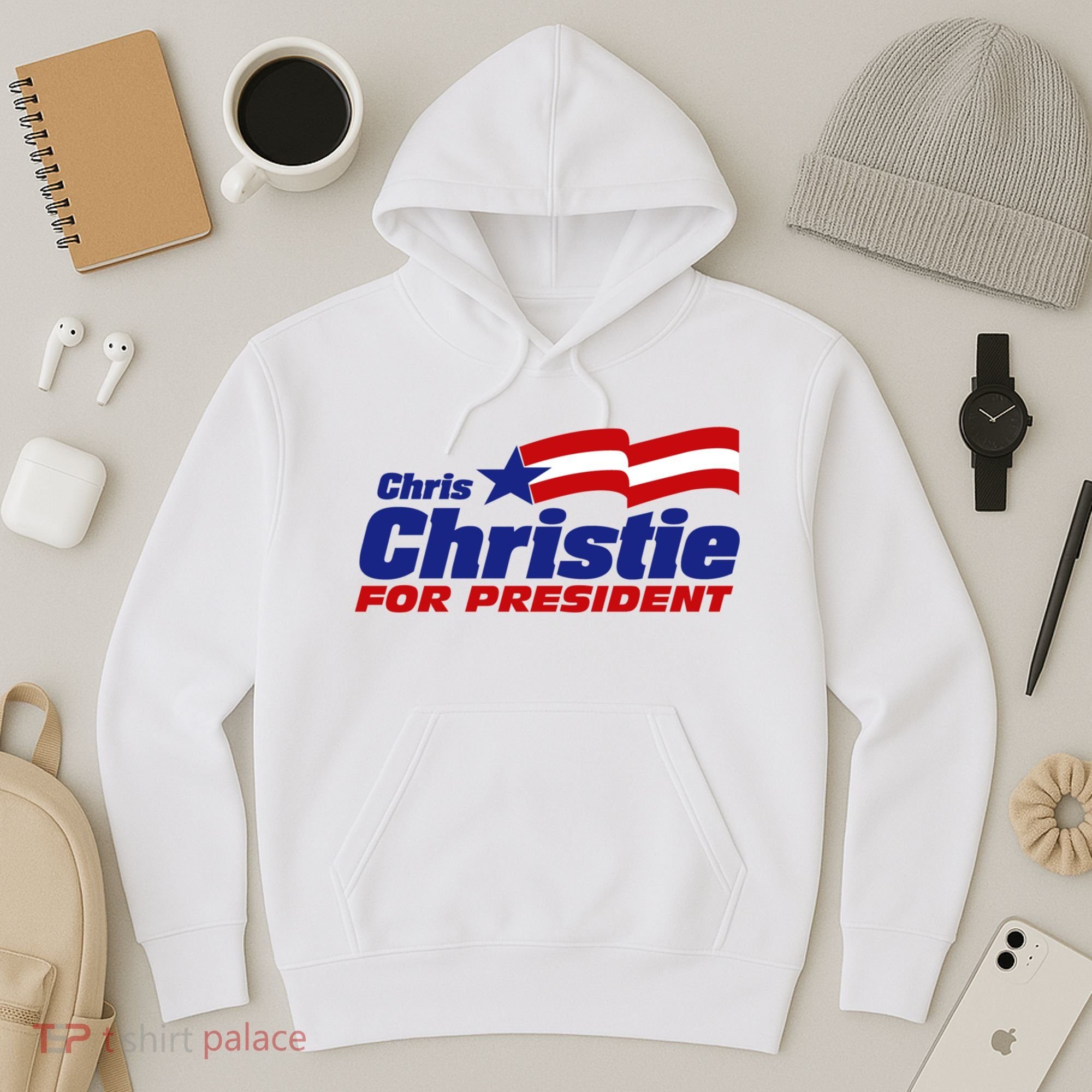 Chris Christie For President 2024 Election Hoodie