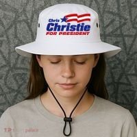 Chris Christie For President 2024 Election Bucket Hat thumb 3