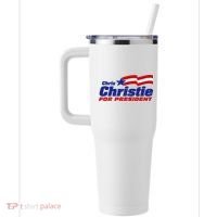 Chris Christie For President 2024 Election 40oz Vacuum Insulated Stainless Steel Travel Tumbler thumb 2