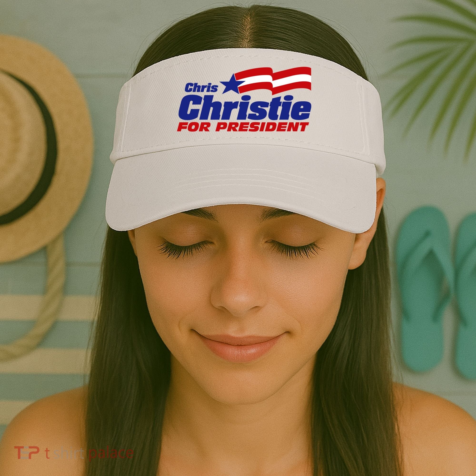 Chris Christie For President 2024 Election Visor