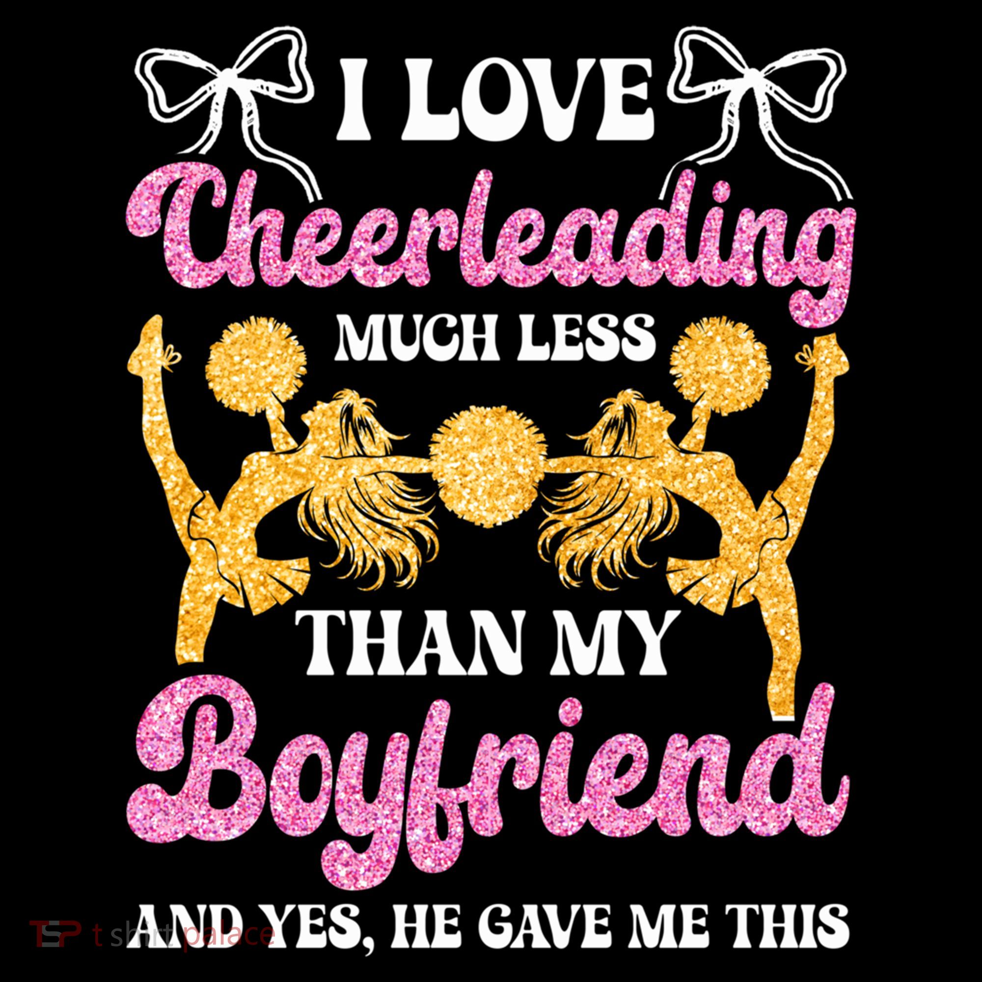 Cheer Cheerleading Friend I Love Cheerleading Much Less Gift Coffee Mug