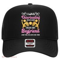 Cheer Cheerleading Friend I Love Cheerleading Much Less Gift Hat thumb 0
