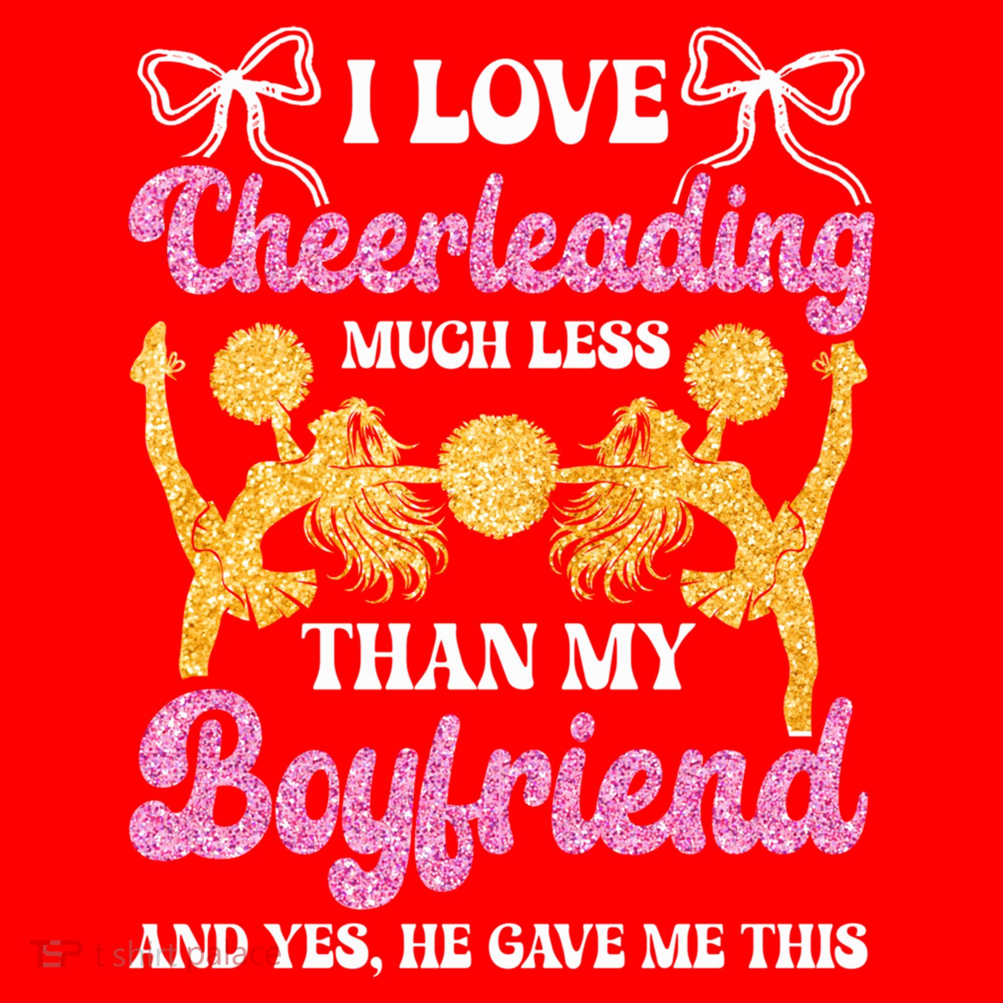 Cheer Cheerleading Friend I Love Cheerleading Much Less Gift Santa Hat