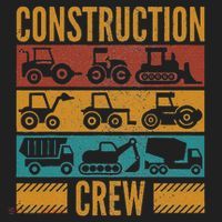 Construction Crew Funny Construction Worker Costume Birthday Women's Sweatshirt thumb 2