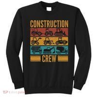 Construction Crew Funny Construction Worker Costume Birthday Sweatshirt thumb 0