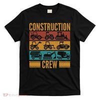 Construction Crew Funny Construction Worker Costume Birthday T-Shirt thumb 0
