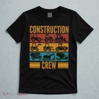 Construction Crew Funny Construction Worker Costume Birthday T-Shirt thumb 5