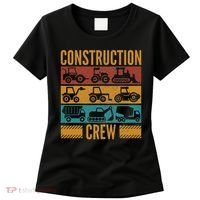 Construction Crew Funny Construction Worker Costume Birthday Women's T-Shirt thumb 0