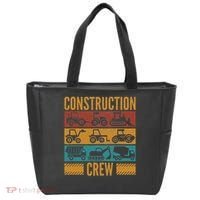 Construction Crew Funny Construction Worker Costume Birthday Tote Bag thumb 0