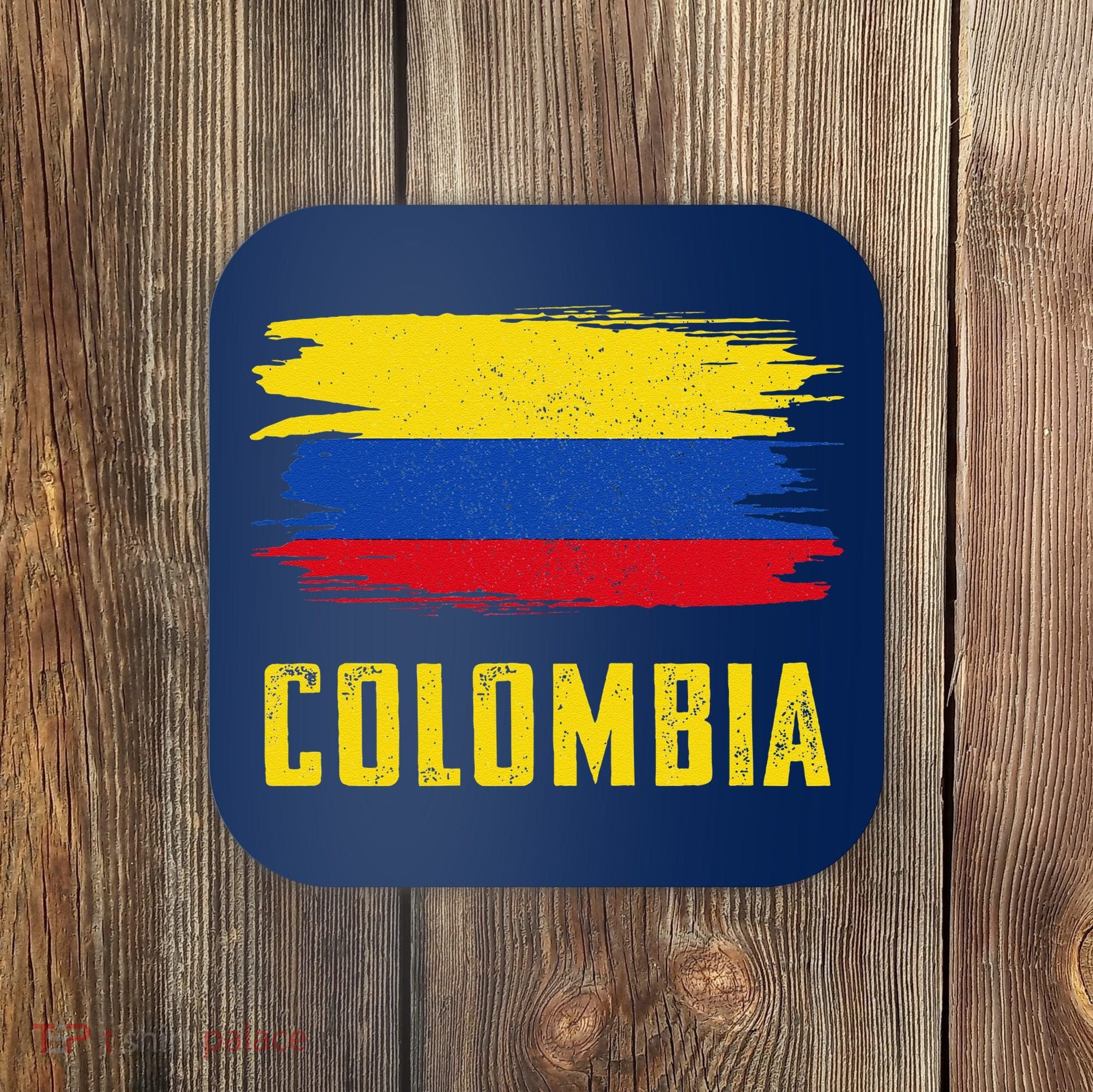 Colombia Columbian Flag Colombia Coaster