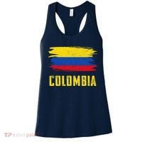 Colombia Columbian Flag Colombia Women's Tank Top thumb 0