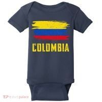 Colombia Columbian Flag Colombia Baby Bodysuit thumb 0