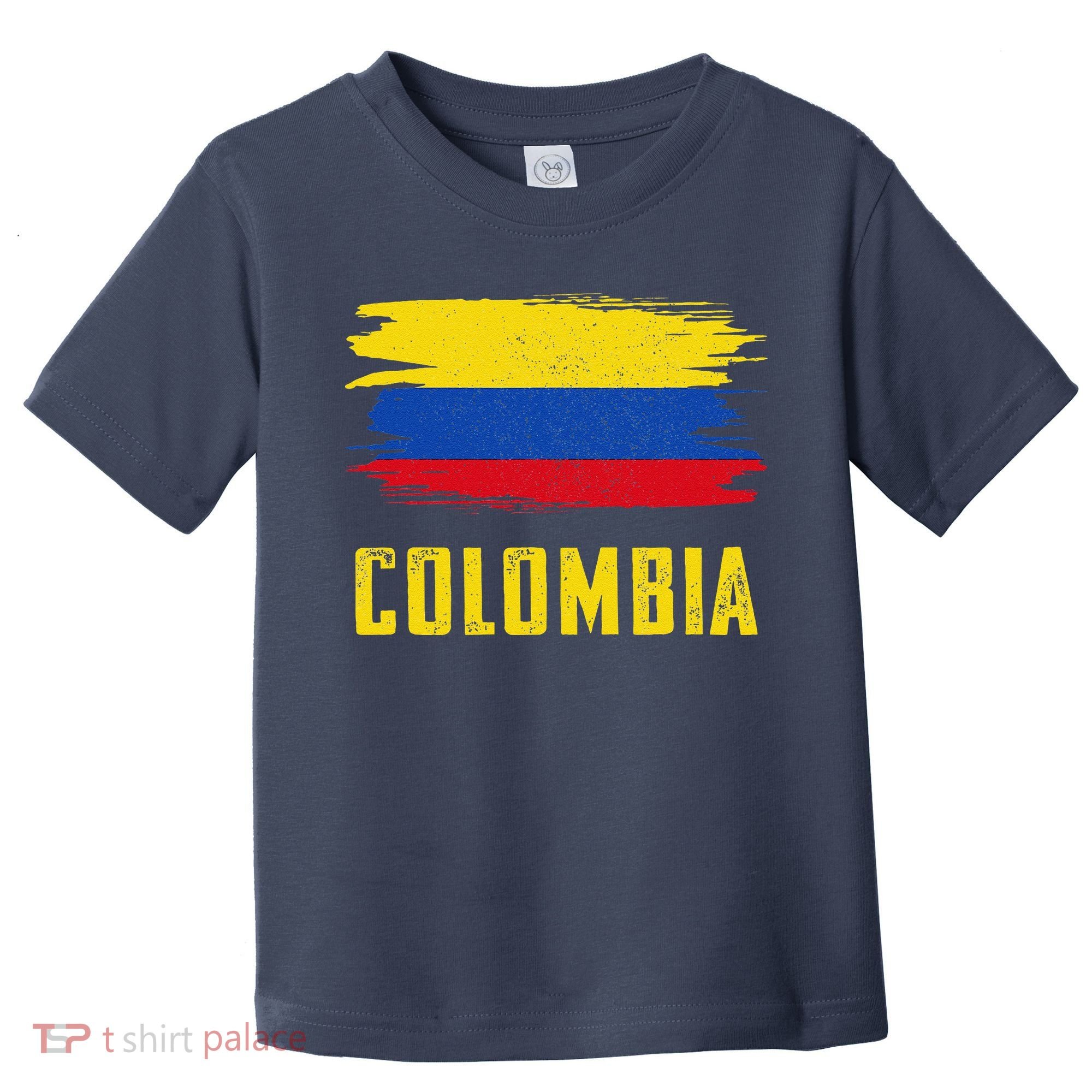 Colombia Columbian Flag Colombia Toddler T-Shirt