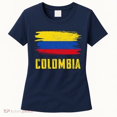 Colombia Columbian Flag Colombia Women's T-Shirt