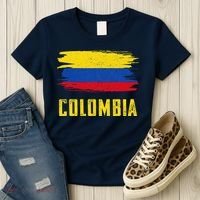 Colombia Columbian Flag Colombia Women's T-Shirt thumb 3