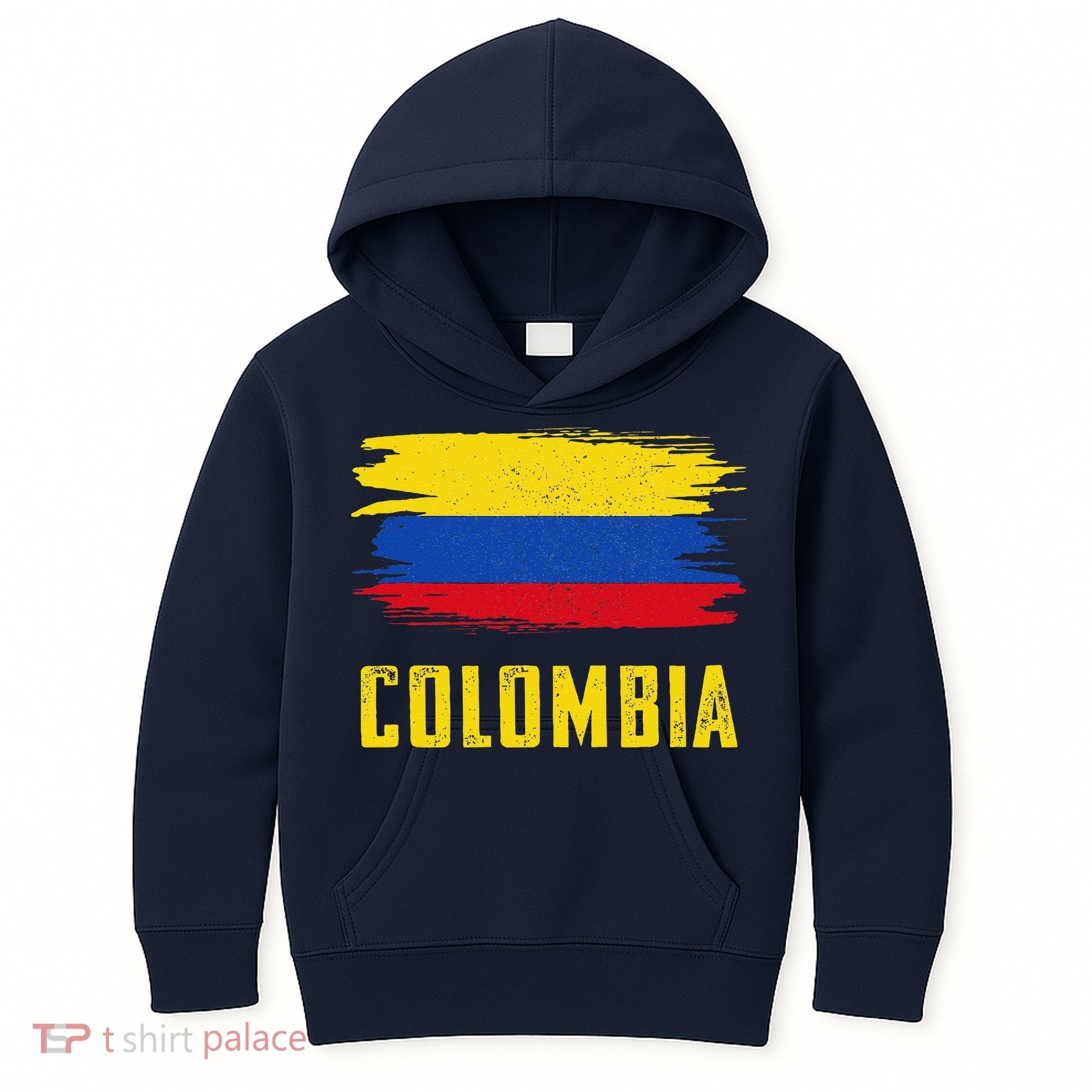 Colombia Columbian Flag Colombia Kids Hoodie