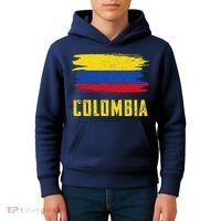 Colombia Columbian Flag Colombia Kids Hoodie thumb 4