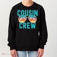 Cousin Crew Family Vacation Summer Vacation Beach Sunglasses Women's Sweatshirt thumb 0