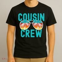 Cousin Crew Family Vacation Summer Vacation Beach Sunglasses T-Shirt thumb 3