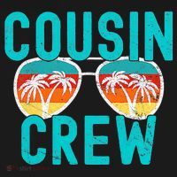 Cousin Crew Family Vacation Summer Vacation Beach Sunglasses Women's Hoodie thumb 2