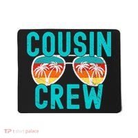 Cousin Crew Family Vacation Summer Vacation Beach Sunglasses Mousepad thumb 0