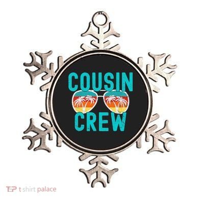 Cousin Crew Family Vacation Summer Vacation Beach Sunglasses Ornament