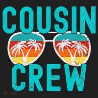 Cousin Crew Family Vacation Summer Vacation Beach Sunglasses Hat thumb 2