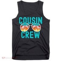 Cousin Crew Family Vacation Summer Vacation Beach Sunglasses Tank Top thumb 0