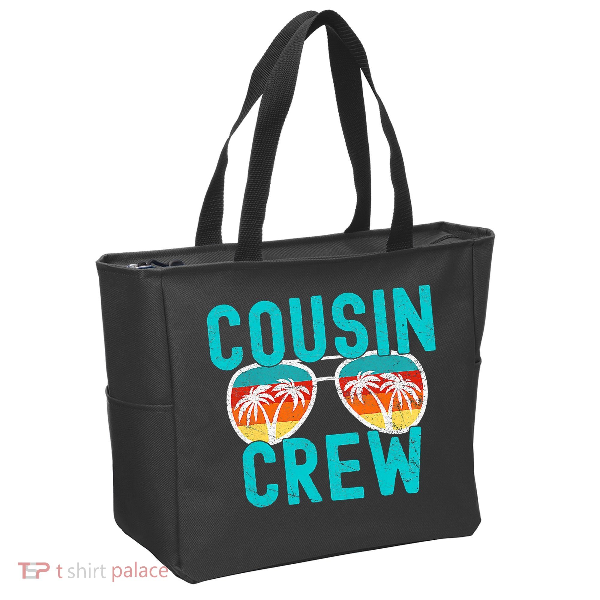 Cousin Crew Family Vacation Summer Vacation Beach Sunglasses Tote Bag