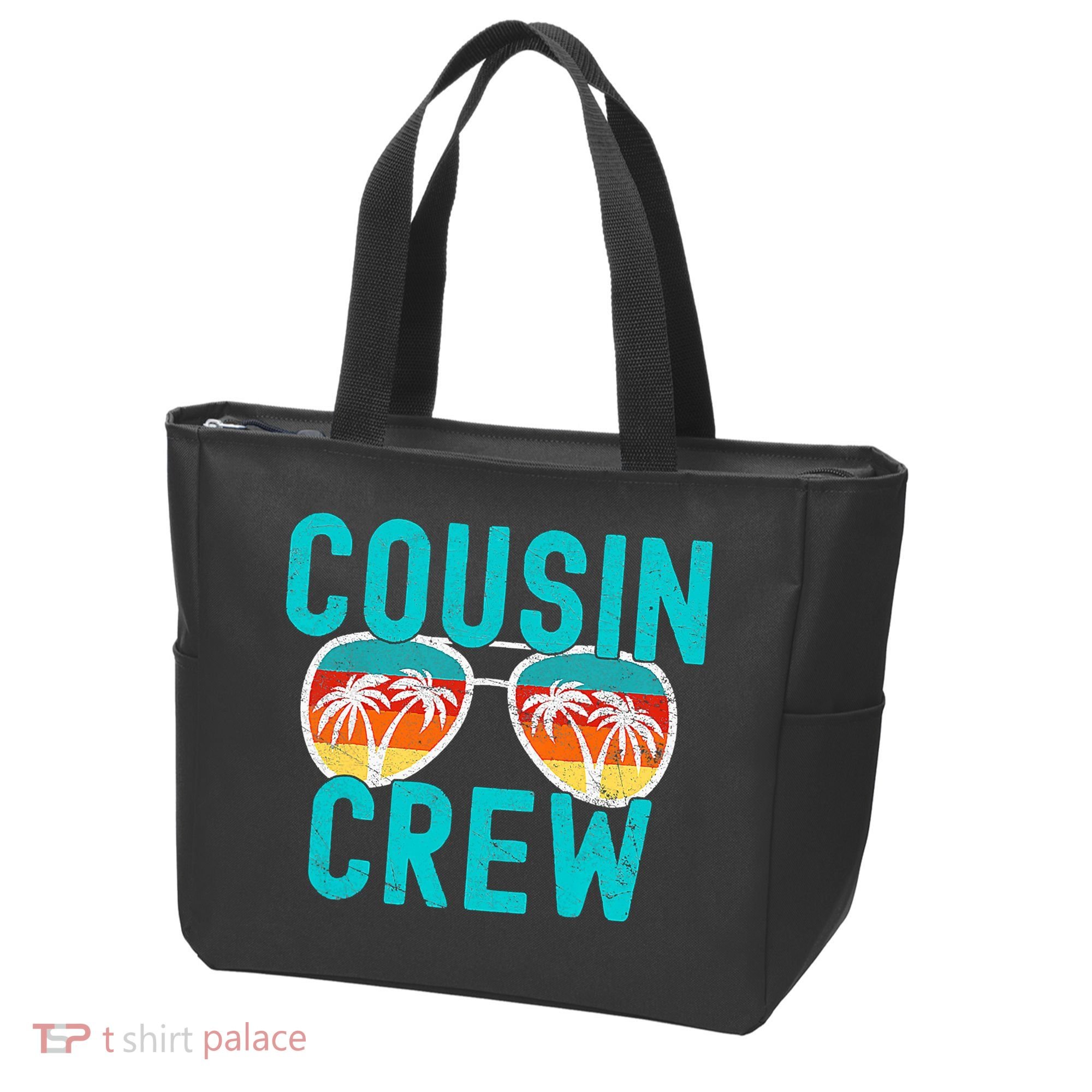Cousin Crew Family Vacation Summer Vacation Beach Sunglasses Tote Bag