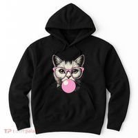 Cute Cat For Women Funny Cat Lovers Hoodie thumb 0
