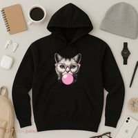 Cute Cat For Women Funny Cat Lovers Hoodie thumb 3