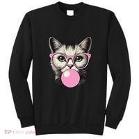 Cute Cat For Women Funny Cat Lovers Sweatshirt thumb 0