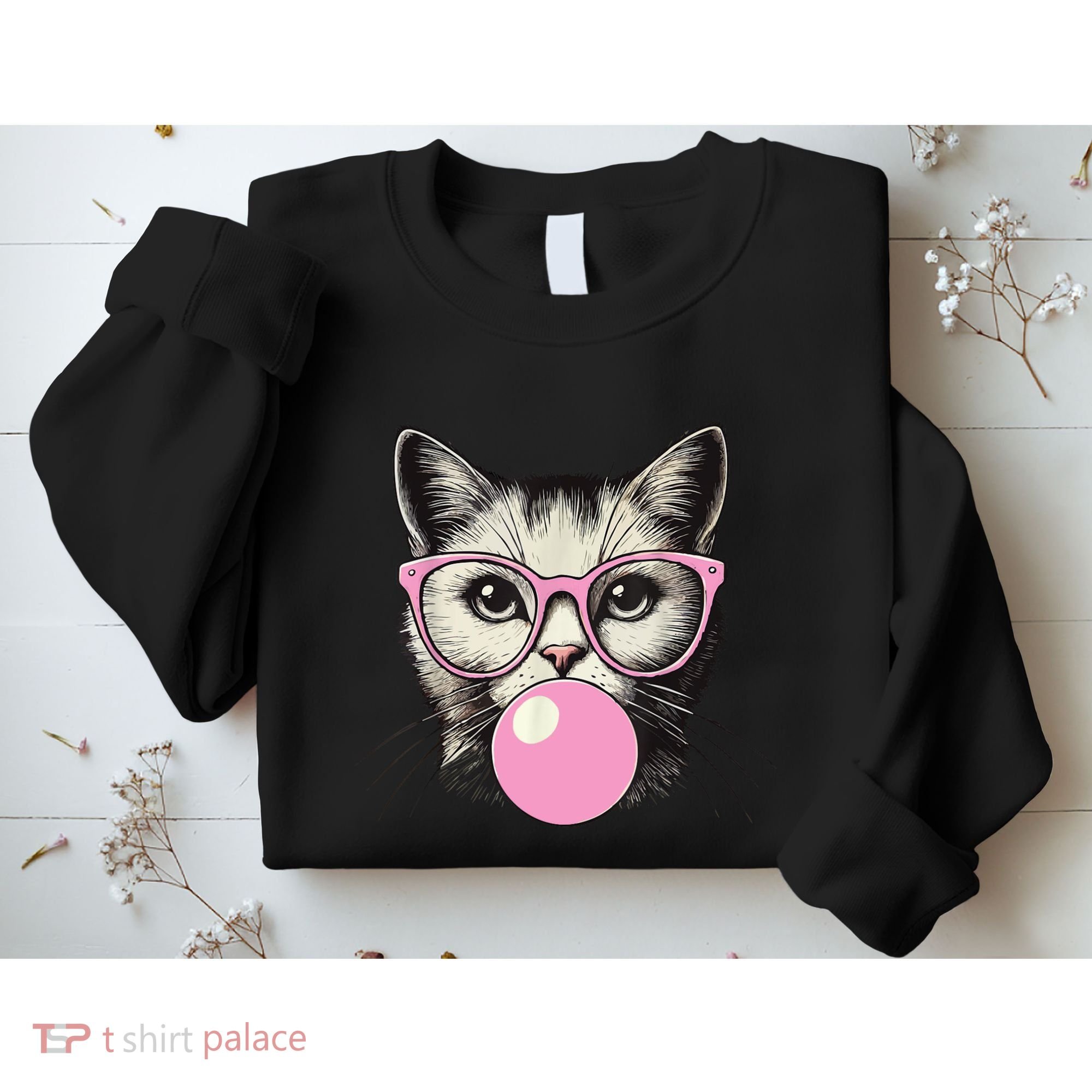 Cute Cat For Women Funny Cat Lovers Sweatshirt