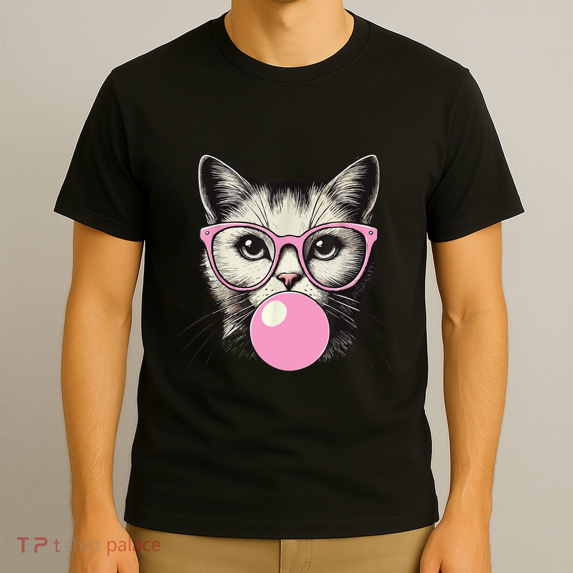 Cute Cat For Women Funny Cat Lovers T-Shirt