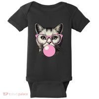 Cute Cat For Women Funny Cat Lovers Baby Bodysuit thumb 0