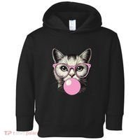 Cute Cat For Women Funny Cat Lovers Toddler Hoodie thumb 0