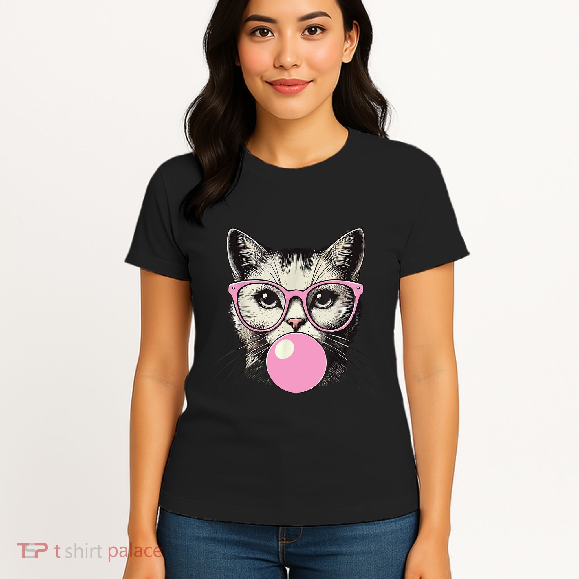 Cute Cat For Women Funny Cat Lovers Women's T-Shirt