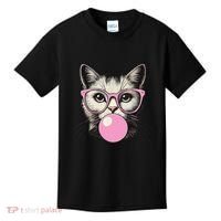 Cute Cat For Women Funny Cat Lovers Kids T-Shirt thumb 0