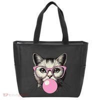 Cute Cat For Women Funny Cat Lovers Tote Bag thumb 0