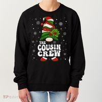 Cousin Crew Funny Matching Family Christmas Pajama Women's Sweatshirt thumb 0