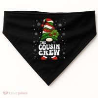 Cousin Crew Funny Matching Family Christmas Pajama USA-Made Doggie Bandana thumb 0