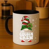 Cousin Crew Funny Matching Family Christmas Pajama Coffee Mug thumb 4
